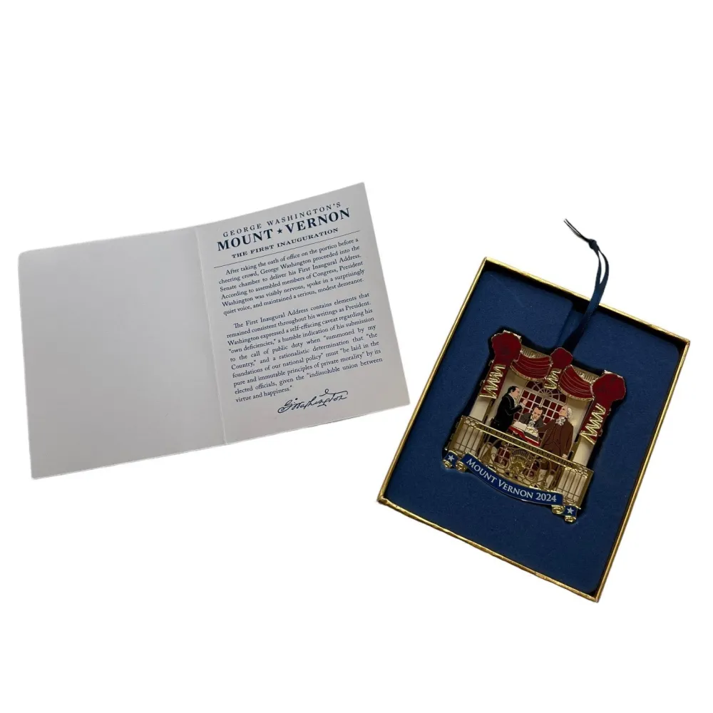 DESIGN MASTER ASSOCIATES 2024 Mount Vernon Annual Ornament