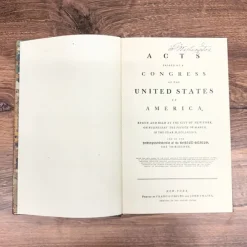 The Shops at Mount Vernon Acts Of Congress 1789 - Standard Edition