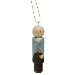 RACHAEL A. PEDEN Alexander Hamilton Wooden Ornament