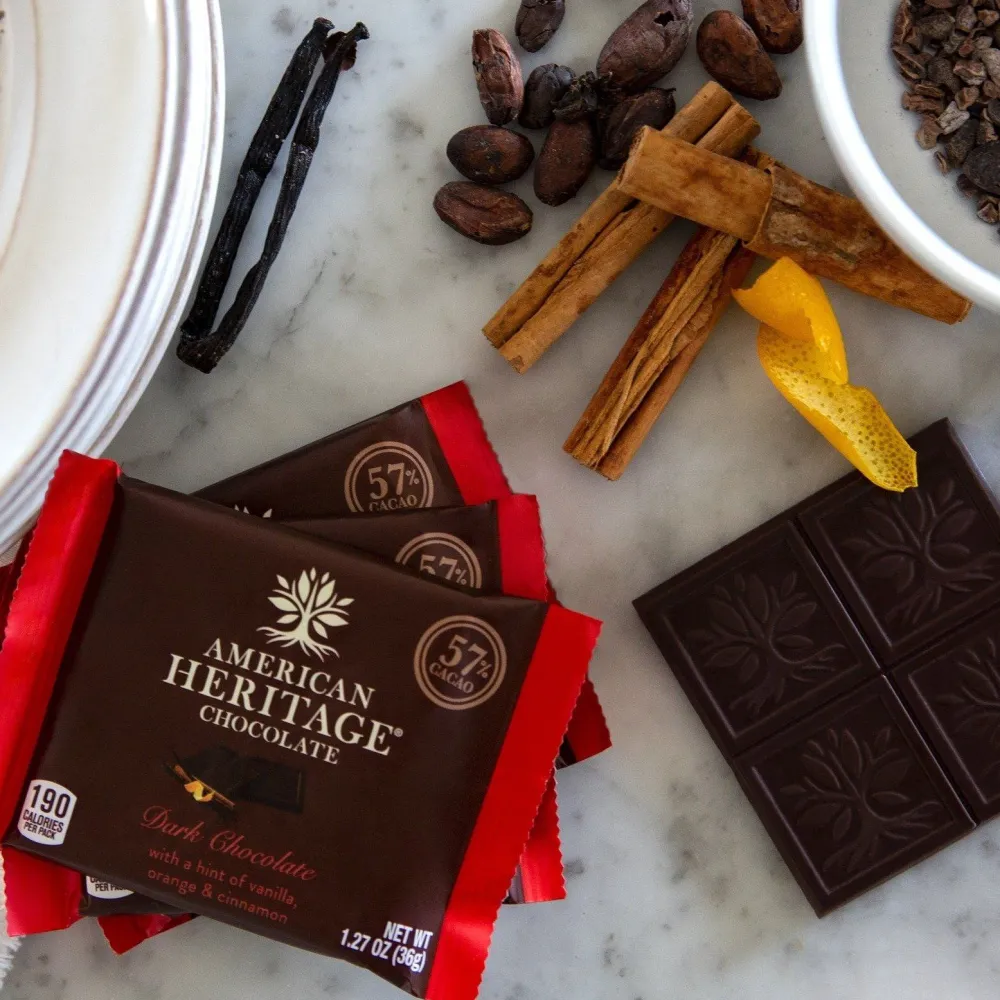 FIRST SOURCE, LLC American Heritage Chocolate Tablet and Cooking Bars