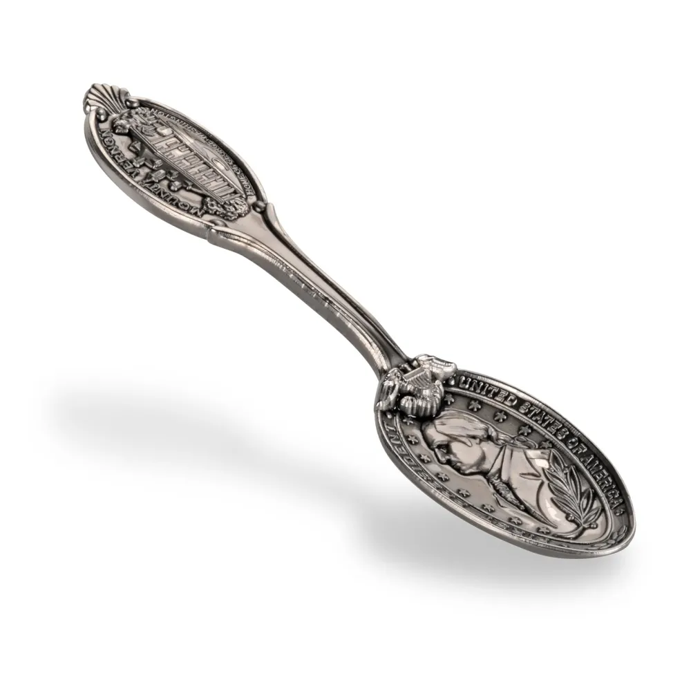 DESIGN MASTER ASSOCIATES Antique Collectible Spoon - George Washington - Mount Vernon
