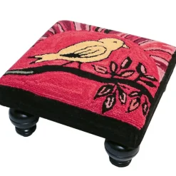 Michaelian Home Bloomer Birds Stool - By