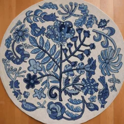 Michaelian Home Bloomer Morning - Round Area Rug