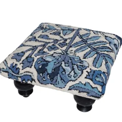Michaelian Home Bloomer Morning Footstool