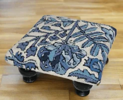 Michaelian Home Bloomer Morning Footstool