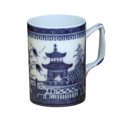 MOTTAHEDEH & COMPANY, INC Blue Canton 4 ¼" Mug by Mottahedeh