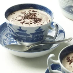 MOTTAHEDEH & COMPANY, INC Blue Canton Cups & Saucers