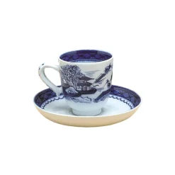 MOTTAHEDEH & COMPANY, INC Blue Canton Cups & Saucers