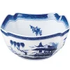 MOTTAHEDEH & COMPANY, INC Blue Canton Oval Bowl
