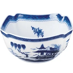 MOTTAHEDEH & COMPANY, INC Blue Canton Oval Bowl