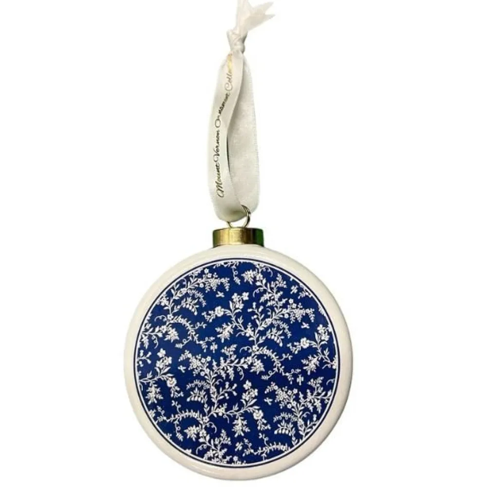 DESIGN MASTER ASSOCIATES Blue Room Mount Vernon Christmas Ornament