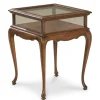 BUTLER SPECIALTY COMPANY Burton Curio Table- Cherry By Butler Specialty