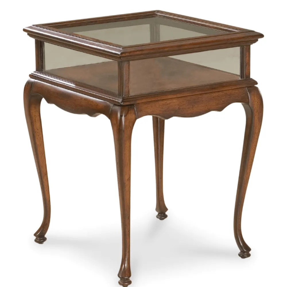 BUTLER SPECIALTY COMPANY Burton Curio Table- Cherry By Butler Specialty