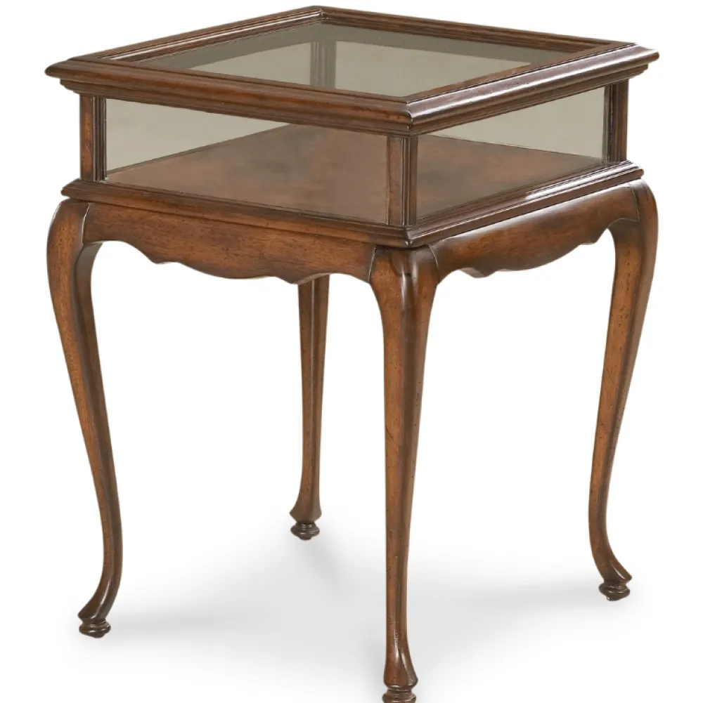 BUTLER SPECIALTY COMPANY Burton Curio Table- Cherry By Butler Specialty