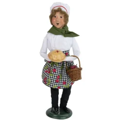 BYER'S CHOICE, LTD Byers Choice Baker Cherry Pie Caroler