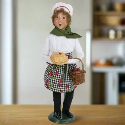 BYER'S CHOICE, LTD Byers Choice Baker Cherry Pie Caroler
