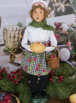 BYER'S CHOICE, LTD Byers Choice Baker Cherry Pie Caroler