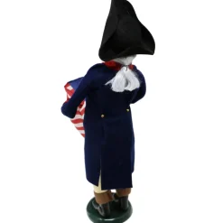 BYER'S CHOICE, LTD Byers' Choice George Washington with Flag Caroler