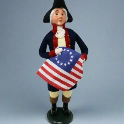 BYER'S CHOICE, LTD Byers' Choice George Washington with Flag Caroler