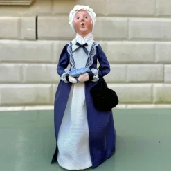 BYER'S CHOICE, LTD Byers' Choice Martha in Navy Caroler