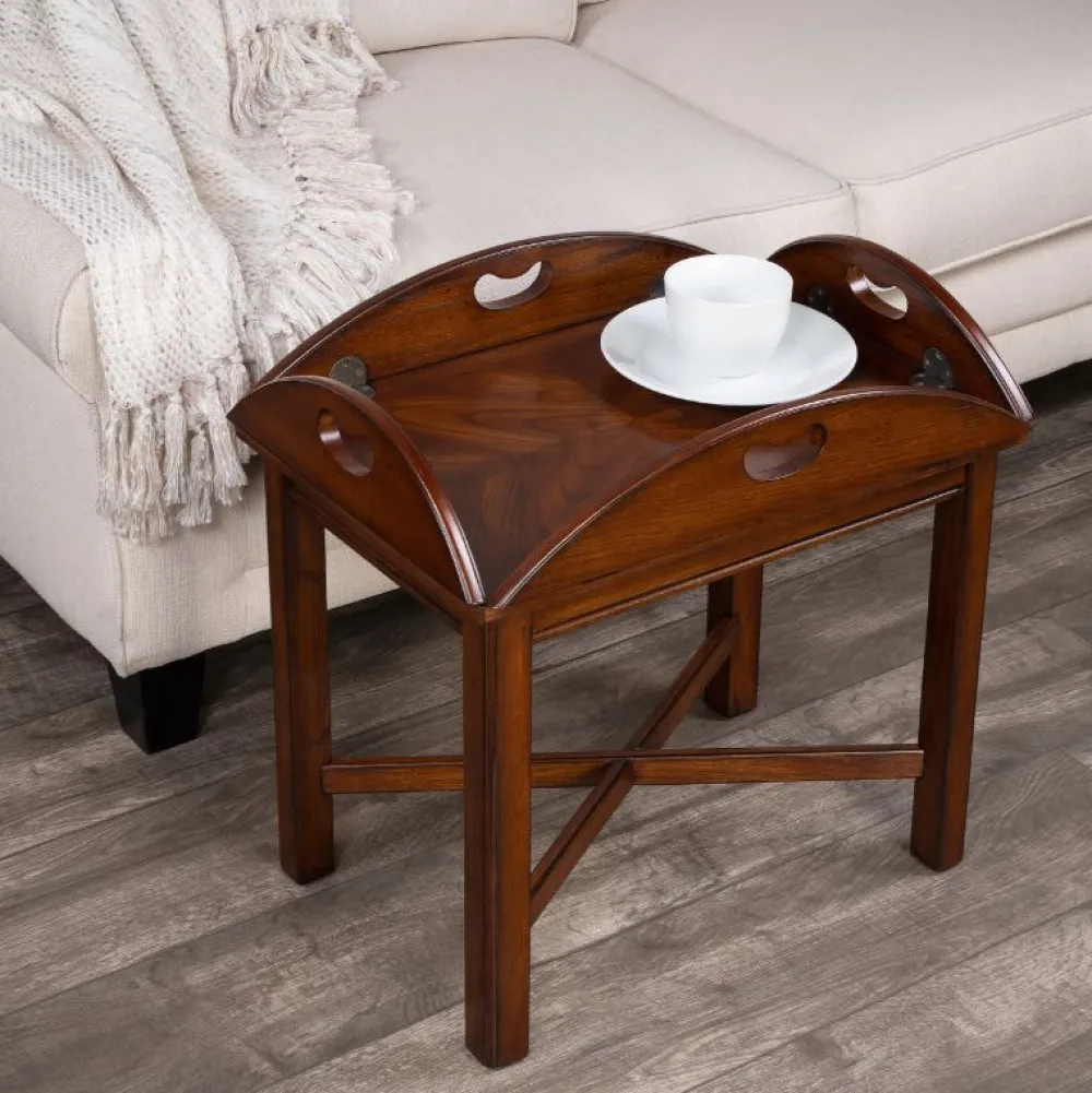 BUTLER SPECIALTY COMPANY Carlisle Oval Wood Coffee Table- Oak by Butler Specialty