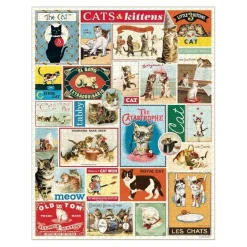 Cavallini Papers & Co. Inc Cats Vintage Puzzle