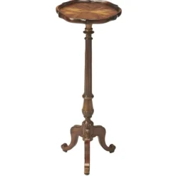 BUTLER SPECIALTY COMPANY Chatsworth Pedestal Plant Stand- Oak By Butler Specialty