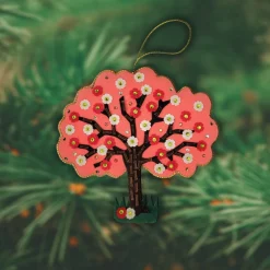 ST NICOLAS LTD. Cherry Blossom Tree Ornament