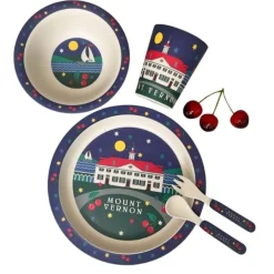 CHARLES PRODUCTS INC. Children's Dish Set - Bamboo Dish Set