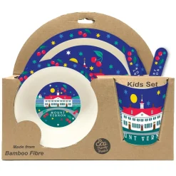 CHARLES PRODUCTS INC. Children's Dish Set - Bamboo Dish Set