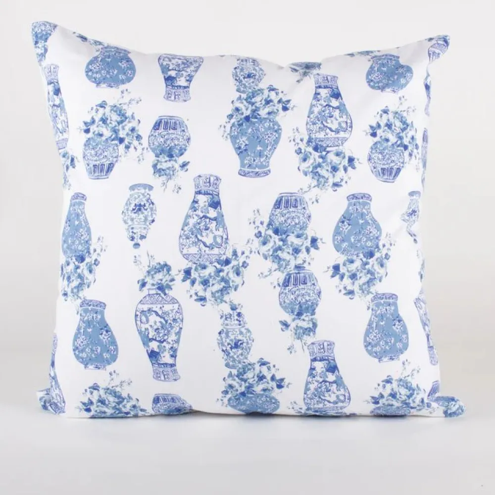8 Oak Lane Chinoiserie Ginger Jar Pillow Cover