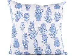 8 Oak Lane Chinoiserie Ginger Jar Pillow Cover