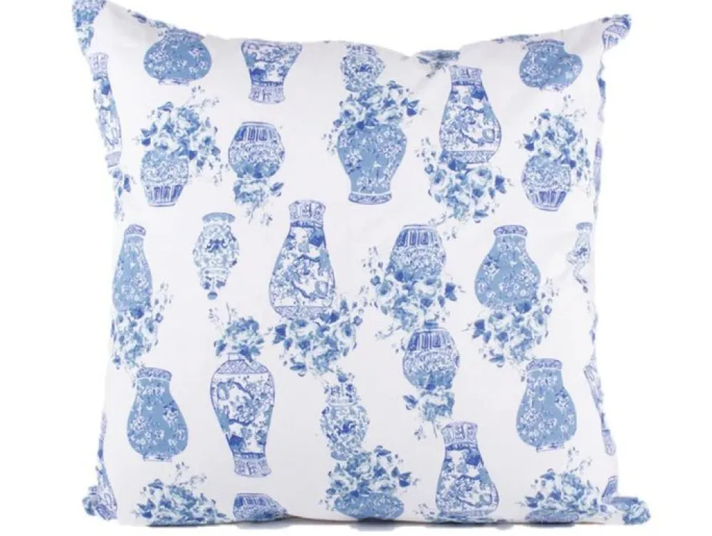 8 Oak Lane Chinoiserie Ginger Jar Pillow Cover
