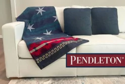 Pendleton Woolen Mills Commander in Chief Organic Cotton Throw - Pendleton Blanket