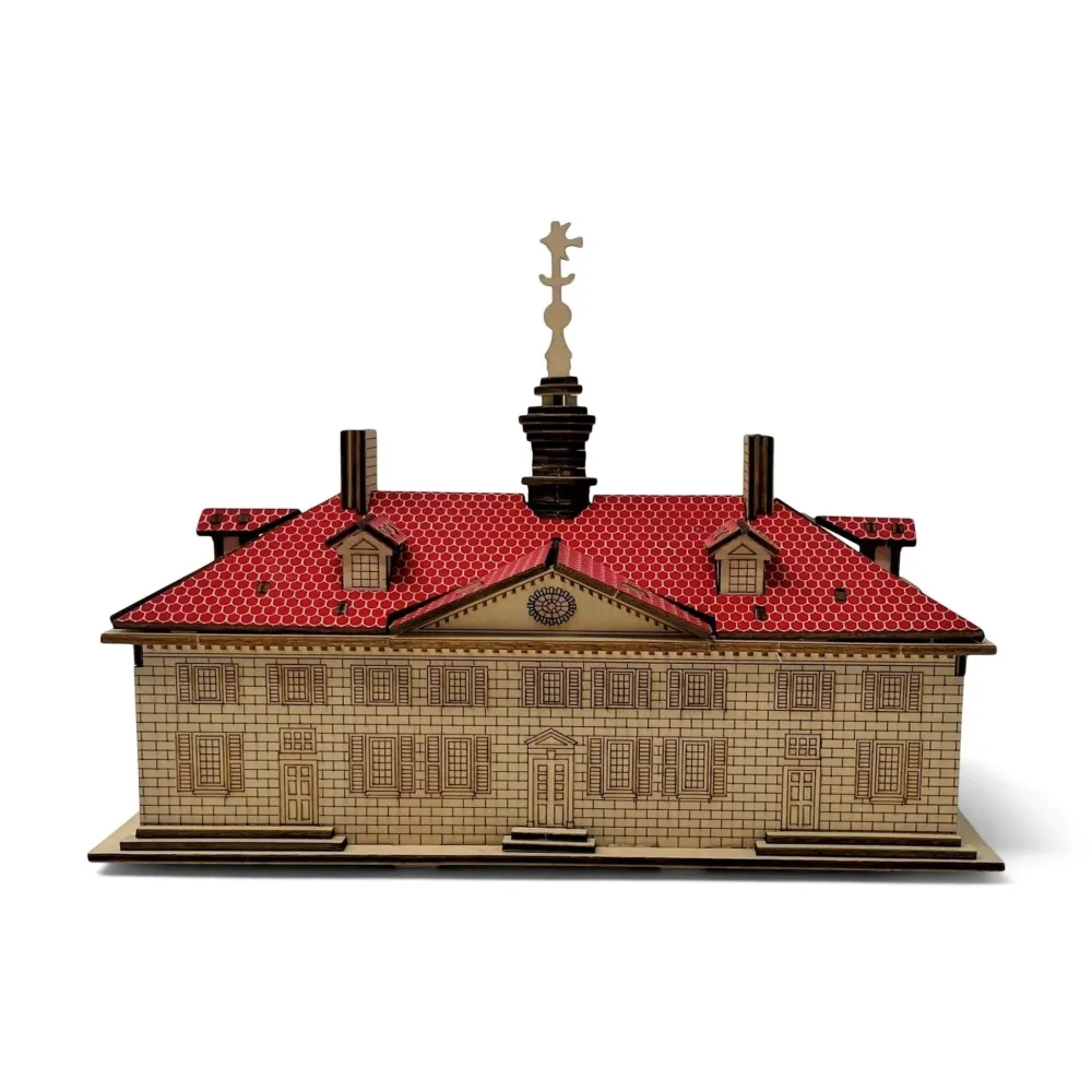DESIGN MASTER ASSOCIATES 3D Mount Vernon Mansion Wood Puzzle