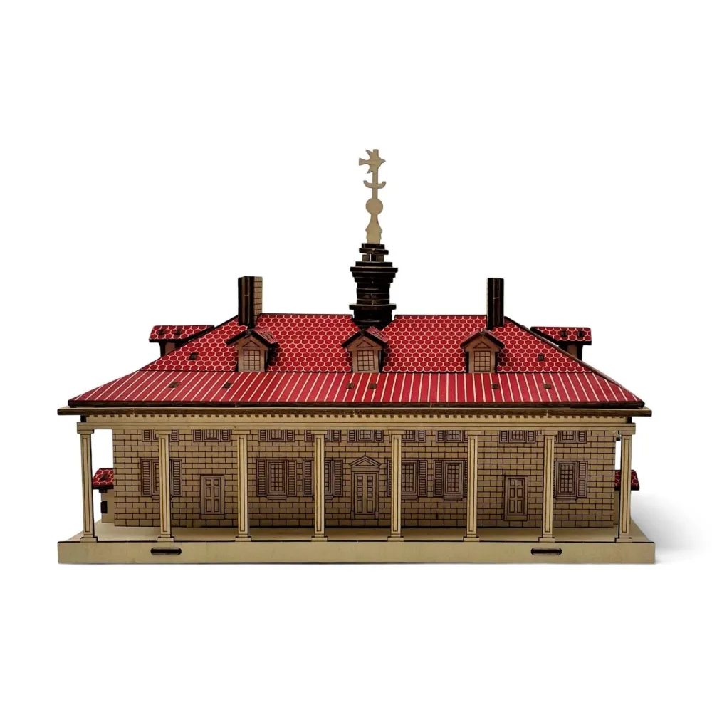 DESIGN MASTER ASSOCIATES 3D Mount Vernon Mansion Wood Puzzle