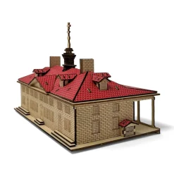 DESIGN MASTER ASSOCIATES 3D Mount Vernon Mansion Wood Puzzle