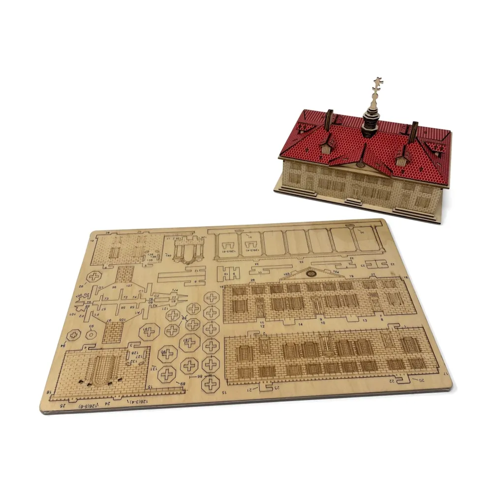 DESIGN MASTER ASSOCIATES 3D Mount Vernon Mansion Wood Puzzle