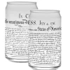 Capsco Inc Declaration of Independence Tall Glassware