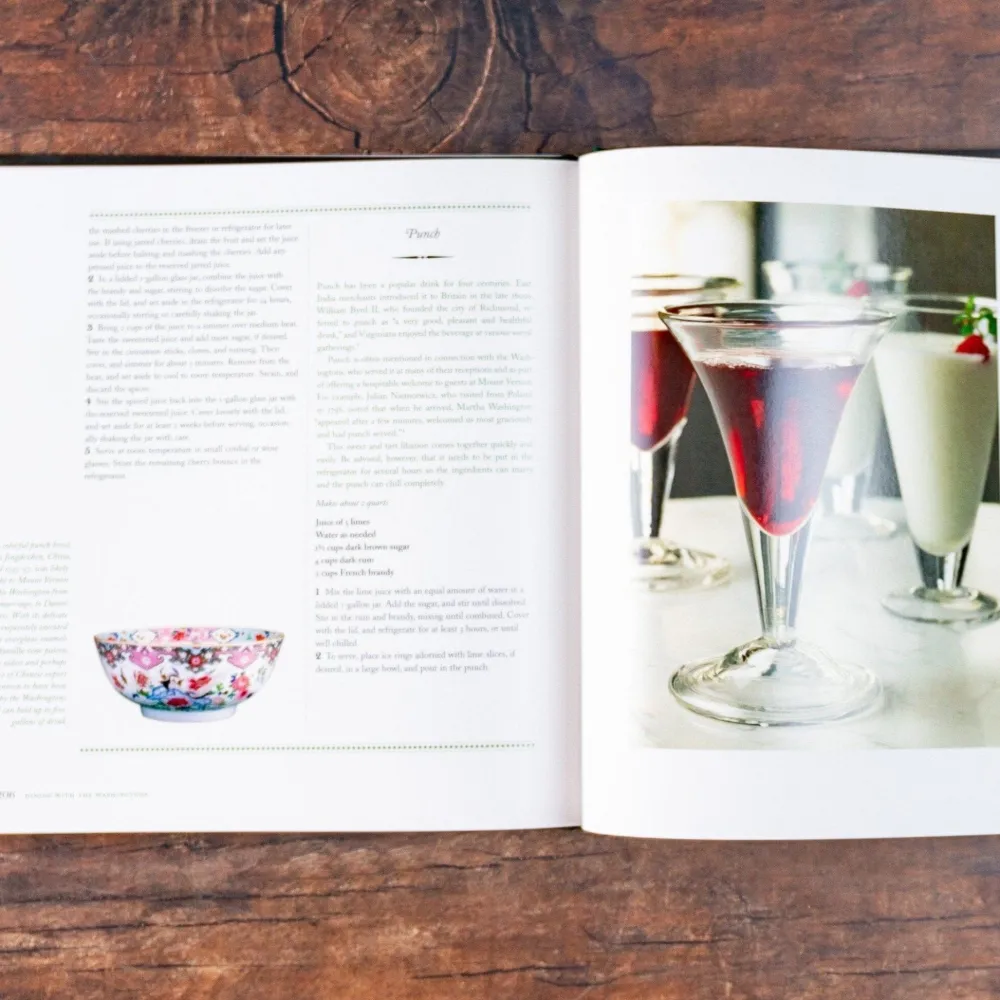 The Shops at Mount Vernon Dining with the Washingtons - Signed Copy