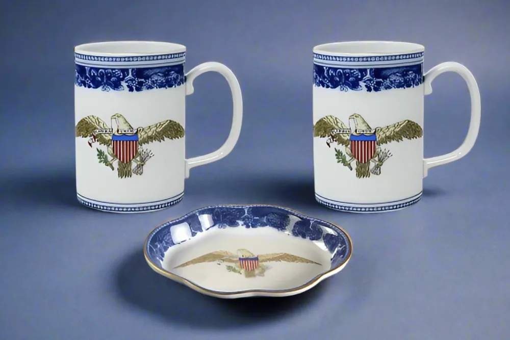 MOTTAHEDEH & COMPANY, INC Diplomatic Eagle Mug by Mottahedeh