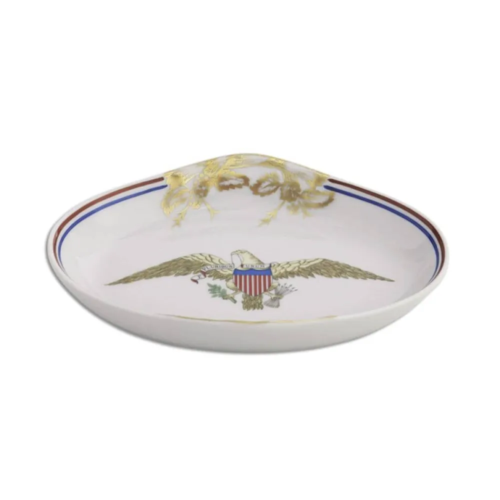 MOTTAHEDEH & COMPANY, INC Diplomatic Eagle Oval Dish