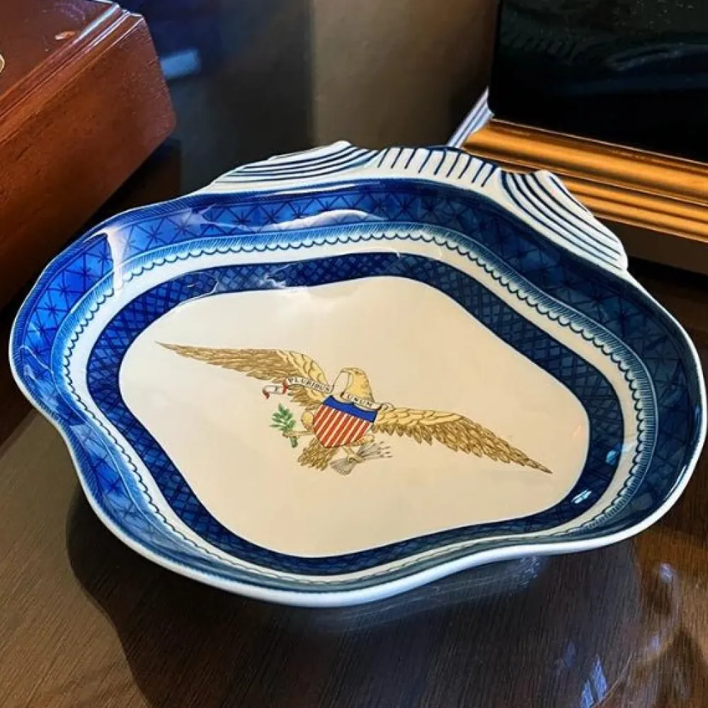 MOTTAHEDEH & COMPANY, INC Diplomatic Eagle Shell Dish - Large