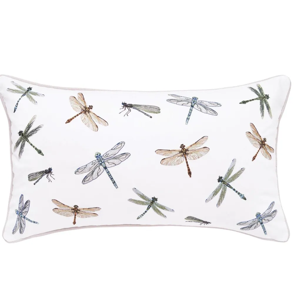 C & F ENTERPRISE Dragonfly Indoor Outdoor Lumbar Pillow