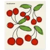 THREE BLUEBIRDS Eco-friendly Swedish Dishcloth - Cherries