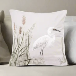 C & F ENTERPRISE Egret Right Indoor - Outdoor Pillow