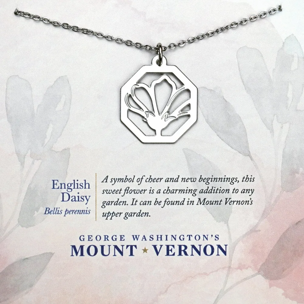 Women MELISSA LEW English Daisy Pendant Necklace