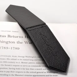 DESIGN MASTER ASSOCIATES Faux Leather Magnetic Bookmark