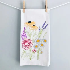 The Shops at Mount Vernon Flour Sack Towel - Perennial