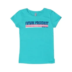 Techstyles Sportswear Future President Youth T-Shirt - Turquoise